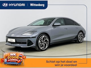 Hyundai Ioniq 6 Lounge AWD 77 kWh 325pk | Leer | Memory | Stoel + stuurverwarming | 360 Camera | Head-up display |
