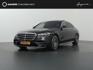 Mercedes-Benz S-klasse 580 e 4MATIC Lang AMG Line | Chauffeurspakket | Stoelkoeling voor en achter | Digital Light | 20" multispaaks velgen | Headup |