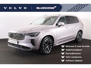 Volvo XC90 T8 Recharge AWD Ultra Bright - Luchtvering - Panorama/schuifdak - IntelliSafe Assist & Surround - 360º Camera - Harman/Kardon audio - Adaptieve LED koplampen - Verwarmde voorstoelen, stuur & achterbank - Parkeersensoren voor & achter - Elektr. bedienb. voorstoelen met geheugen - Head up display - Draadloze tel. lader - Extra getint glas - Inklapbare trekhaak - 21' LMV
