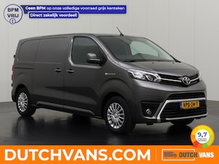 Toyota Proace Professional Extra Range 75 kWh | 90% SOH | 2xSchuifdeur | Navigatie | Multimedia | Trekhaak | Airco | 3-Zits