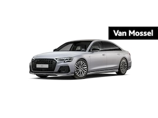 Audi A8 60 TFSI e quattro Lang | Adaptive cruise control | Nachtzichtassistent | Luchtvering | Glazen panoramadak | Dynamische vierwielbesturing | Bang & Olufsen Premium 3D | Head-up display | Dodehoekdetectie | Stoelventilatie/massage v + a | Stoelverwarming voor & achter | Elektr. voorstoelen geheugen | Privacy glas | Alarm Klasse III