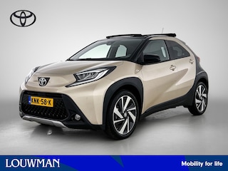 Toyota Aygo 1.0 VVT-i S-CVT Envy Canvas Dak | BTW voertuig | Parkeersensoren voor+achter | Keyless Entry/Start | Climate Control | Draadloze telefoonlader | Navigatie | Apple CarPlay/Android Auto | Achteruitrijcamera |