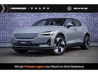 Polestar 2 Long Range Single Motor Prime 82 kWh | Adaptieve Cruise Control | Panoramadak | Harman Kardon Audio | Stoel-/Stuurverwarming | Dodehoek Detectie | 360° Parkeercamera | Stoelen Elektr. Verstelbaar + Geheugen | Warmtepomp |