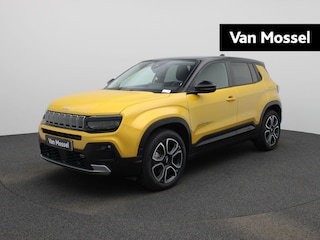Jeep Avenger 54kWh 1st Edition 157PK | Elektr. bed. achterklep | Climate Control / ECC | Licht metalen velgen 18 inch | Cruise control |  Navigatie  Stoelverwarming | LED koplampen | Park Distance Control voor en achter | Achteruitrijcamera |