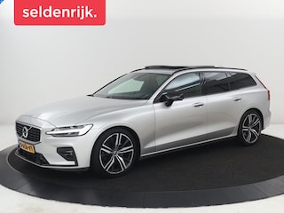 Volvo V60 2.0 T4 R-Design Panoramadak | Full LED | Trekhaak | Carplay | Pilot assist | Navigate | Stoel & Stuurverwarming | Achteruitrij camera | Cruise control | Climate control
