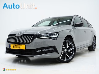 Skoda Superb Combi 1.4 TSI iV Sportline | Panoramadak | Sportstoelen | Trekhaak | 360 | Canton | Keyless |  Memory | Sfeerlicht