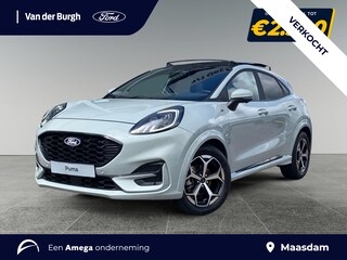 Ford Puma ST-Line 1.0 EcoBoost Hybrid 125pk automaat Full Options - afneembare trekhaak - automaat