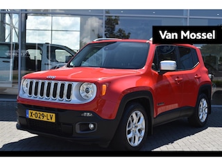 Jeep Renegade 1.4 MultiAir Limited | Climate Control | Cruise Control | Trekhaak | Panoramadak | Achteruitrijcamera | Stoel- en Stuurverwarming |