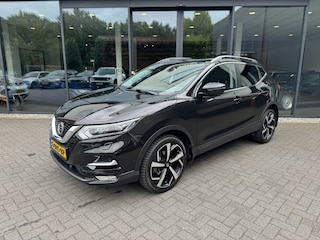 Nissan Qashqai 1.3 DIG-T Tekna,LED,Pano,Keyless,Carplay,Cam 360,Half Leer,BLIS,Lane Ass,.