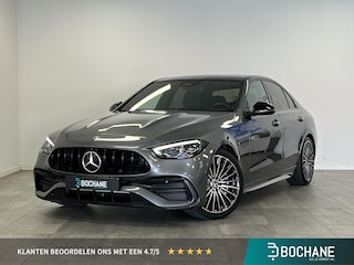 Mercedes-Benz C-klasse 180 AMG Line | Dodehoek detectie | Lederen stoelen | Stoelverwarming
