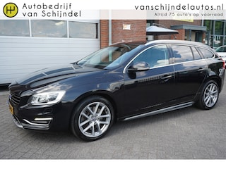 Volvo V60 2.4 D6 AWD Plug-In Hybrid Summum LEDER BI-XENON AFN.TREKHAAK PDC ECC AIRCO CRUISE 18INCH STOELVERWARMING KEYLESS ELECTR.STOEL+MEMORY PRIVACYGLAS ENZ...
