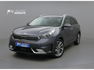 Kia Niro 1.6 GDi DynamicPlusLine l Elektr. Stoel, Leder, Dodehoekherkenning, Adapt. Cruise Control, Camera, Privacy Glass, 18 inch!