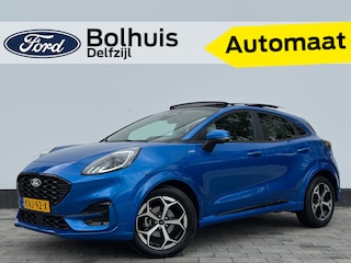 Ford Puma EcoBoost 125 pk Hybrid ST-Line | Trekhaak | Winter Pack | Adapt. Cruise | Pano | Full LED | Elektr. achterklep |