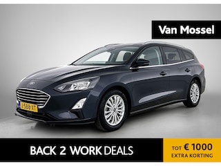 Ford Focus Wagon 1.0 EcoBoost Hybrid Titanium X Business | ACHTERUITRIJCAMERA | NAVIGATIE | BLUETOOTH | CRUISE CONTROL | BANG & OLUFSEN | PARK ASSIST | DAB RADIO |