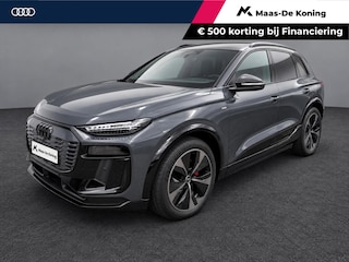 Audi Q6 e-tron edition 83 kWh 252pk · SOH 96,3% · Panoramadak · 360 Camera · Inklap. Trekhaak ·  Luchtvering · Stuur- & Stoelverwarming · Apple/Android Car Play · Garantie t/m 13-07-2030 of 100.000km