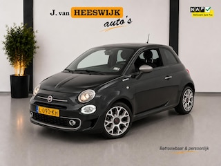 Fiat 500 1.0 Hybrid Sport Ecc | Lmv | Schuif/kanteldak | Leer| Pdc | Cv op afstand