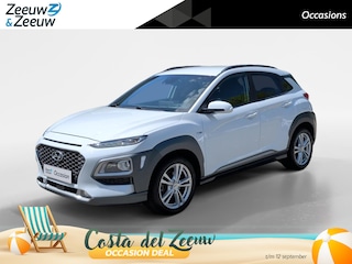 Hyundai Kona 1.6 GDI HEV Fashion Design | Leder | stoelverwarming | Navi | HUD |
