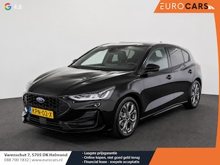 Ford Focus 1.0 EcoBoost Hybrid 155pk Automaat ST Line Navigatie Cruise Control Parkeer sensoren Lichtmetalen Velgen Extra Getint Glas