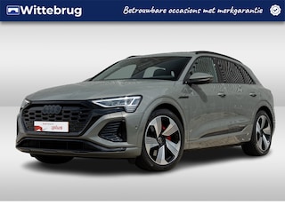 Audi Q8 e-tron 55 quattro S Edition 115 kWh 408PK | Panoramadak | 360 Camera | 21 Inch | Zwart optiek |