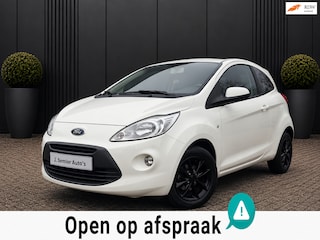 Ford Ka 1.2 BLACK&WHITE AIRCO APK 2028 ZWARTE VELGEN
