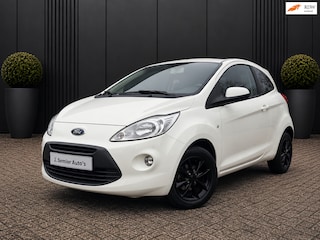 Ford Ka 1.2 BLACK&WHITE AIRCO APK 2028 ZWARTE VELGEN