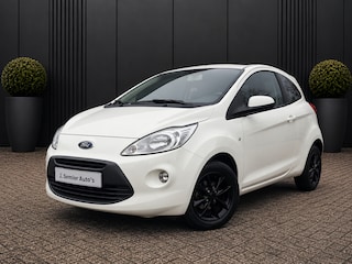 Ford Ka 1.2 BLACK&WHITE AIRCO APK 2028 ZWARTE VELGEN