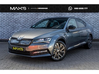 Skoda Superb 1.4 TSI iV Sportline Business | Plug-in Hybrid (PHEV) | 360 Graden Camera | Parkeersensoren | Panoramadak | Navigatie Amundsen | Apple Carplay | Android Auto | Elektrische Achterklep | Keyless Entry | Matrix LED Koplampen | Cruise Control Adaptief