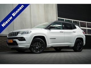 Jeep Compass 4xe 240 pk Plug-in Hybrid Electric S / Pano-Dak/ 90%-SOH/ Keyless/ Led-kopl./ Adapt-Cruise/ Elek.Stoelen/ Virtual/ Stoelverw./ 19''LMV