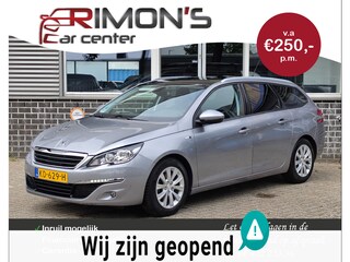 Peugeot 308 SW 1.2 PureTech Navi Dealer Onderhouden Trekhaak Pano