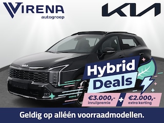 Kia Sportage 1.6 T-GDi Hybrid GT-Line - €5.000,- voordeel - Schuif/kantel dak - Stoel & Stuurverwarming - Apple CarPlay/Android Auto - Fabrieksgarantie tot 06-2033