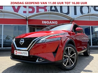 Nissan Qashqai 1.3 MHEV AUT. 158PK TEKNA PANO-DAK NAVI 360-CAMERA HEAD-UP CARPLAY AIRCO LMV PDC