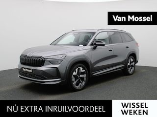 Skoda Kodiaq 1.5 TSI MHEV Sportline Business 7p 150 PK | Automaat | Matrix LED Koplampen | Verwarmbare voorruit | Navigatie | Apple Carplay/Android Auto | Keyless Entry | Achteruitrijcamera | Climate Control | Adaptive Cruise Control | Parkeersensoren | Elektrische achterklep | Privacy Glass | Stoelverwarming | Lichtmetalen velgen |Direct leverbaar! |
