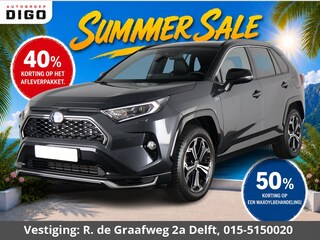 Toyota RAV4 2.5 Plug-in Hybrid AWD Bi-Tone Plus | 1500 KG trekgewicht | JBL Audio | Stoelverwarming & ventilatie | Memory Seats | Navigatie