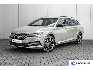 Skoda Superb Combi 1.4 TSI iV Sportline Business l Elektr. Trekhaak l Pan Dak l 360gr Camera l Stoelverwarm. Voor / Achter l Elektr. Klep l Keyless Entry l