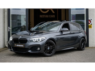 BMW 118i M Sport Shadow Line AUTOMAAT|CRUISE|FULL LED|LEDER|NAVIGATIE|PANORAMA|STOELVERWARMING|TREKHAAK