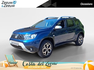 Dacia Duster 1.3 TCe Prestige Apple Carplay/Android Auto , airco, cruise control , lichtmetalen velgen 17" , camera , parkeersensor achter , navigatiesysteem full map , keyless entry .