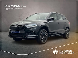 Skoda Karoq Sportline Business 1.5 TSI 150pk DSG Automaat Trekhaak, Adaptive cruise control, Achteruitrijcamera, Navigatie, LED matrix koplampen, Stoelverwarming