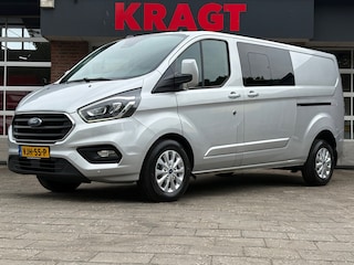Ford Transit Custom 300 2.0 TDCI L2H1 Limited DC|170PK|DUBBELCABINE|adaptieve.cruise|airco|achteruitrijcamera|apple carplay|LED