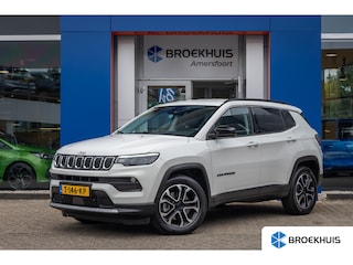 Jeep Compass 4xe 240 Plug-in Hybrid Electric Limited | Camera | Cruise adaptief | Apple Carplay/Android Auto | Elektrisch bedienbare achterklep met sensorsturing | Keyless entry/start | Navigatiesysteem | Achteruitrijcamera | Apple Carplay/Android Auto|telefoonintegratie premium | Cruise control adaptief met Stop&Go