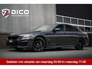 BMW 540i 334 pk High Executive M-Sportpakket / Led-Koplamp/ Adap.Cruise/ Sport-Stoelen/ Nappa-Leder/ Adap.Cruise/ Stoel.Verw/ Stuur.Verw/ Trekhaak/ 19'' LMV