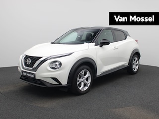 Nissan Juke 1.0 DIG-T Tekna | Automaat | Keyless | Sport stoelen | DAB | Half Leder | BOSE | Navigatie | Climate control | LMV | Bluetooth | Stoel verwarming | Camera 360 |