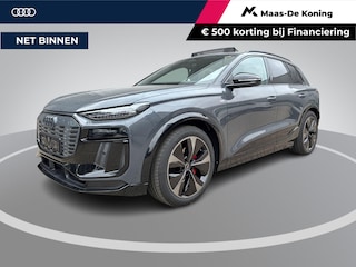 Audi Q6 e-tron S edition 83 kWh 252pk · Panoramadak · Inklap. Trekhaak · Luchtvering · 360 Camera · Matrix LED · Elek. Stoelen + Geheugen Bestuurder · Garantie t/m 19-06-2030 of 100.000km