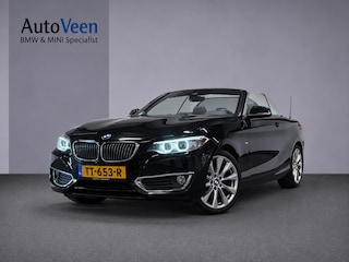 BMW 2-serie Cabrio 218i M Sport (LED, CRUISE, NAVI, LEDER, STOELVERWARMING, SENSOREN)