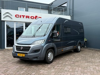 Fiat Ducato H2L4 Buscamper 2.3 JTD 177pk | Super mooi | Lengte bed | Vloerverwarming | Airco | Grote koelkast |