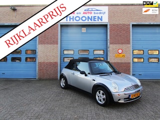 Mini Mini Cabrio 1.6 Pepper|cabrio|2 deurs|elektrisch bedienbare kap|stoelverwarming|elektrische ramen|airbags