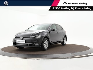 Volkswagen Polo 1.0 TSI 110pk DSG Style · Camera · Matrix LED · Stoelverwarming · Verkeersbord Detectie · ACC · Sfeerverlichting · Draadloze Telefoonlader ·