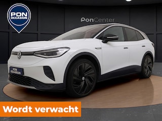 Volkswagen ID.4 First Max 77 kWh | Pano Dak | Trekhaak | 360 Camera | Head-up Display | Elek. Stoelen | Elek. Achterklep | ACC | Stuur-/Stoelverwarming | Matrix LED | Spiegelpakket | 21'' |
