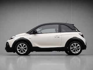 Opel Adam 1.0 Turbo Rocks Sport Cabrio (SCHUIFDAK,AIRCO,CRUISE,BLACK/WHITE EDITION,GETINT,LED,SPORTSTOELEN,LM VELGEN,NETTE STAAT)