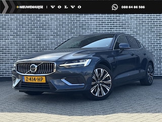 Volvo S60 2.0 Recharge T6 AWD Ultimate Bright | Adaptive cruise control | Bowers & Wilkins audio | Stoelventilatie | Trekhaak | 360 camera |