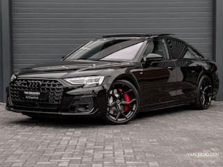 Audi A8 60 TFSI e quattro S-Line 4WS Pano Lucht Exclusive BTW Massage Koeling Softclose Alcantara